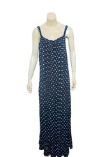 Urban Outfitters Dress L 10 Women's Casual Summer Polka Dot Buttondown NEW 23191