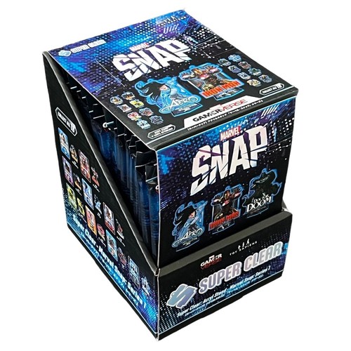 1 X Blind Pack - Marvel SNAP Cards - Hot Toys Super Clear - Series 1 SEALED NEW - Picture 3 of 4