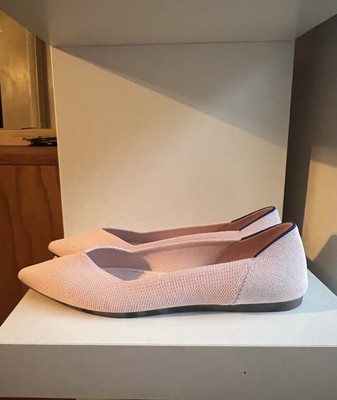 Rothy s The Point Petal Pink Women s Size 8 Flats Shoes.