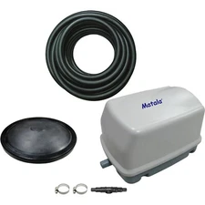 NEW Small pond aeration complete system w/30' Sink TUBE/ diffuser Pro 2 PLUS KIT