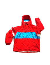 USA MADE Vtg 90's Gore-Tex Pullover Ski Jacket by Nils XL ~ Red White Blue