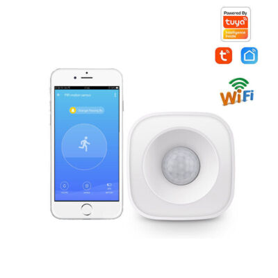 Tuya Wlan WiFi PIR-Bewegungsmelder Sensor Funk Haus Alarmsystem Smart Life APP