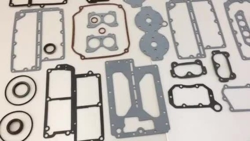 For OMC Johnson Evinrude 90, 115 HP V4 Crossflow Power Head Gasket Kit 439085 - Video 1 of 1