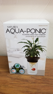 penn plax aquaponic planter and betta habitat fish tank