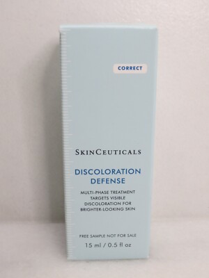 SKINCEUTICALS DISCOLORATION DEFENSE MULTI-PHASE TREATMENT 0.5 OZ BOXED
