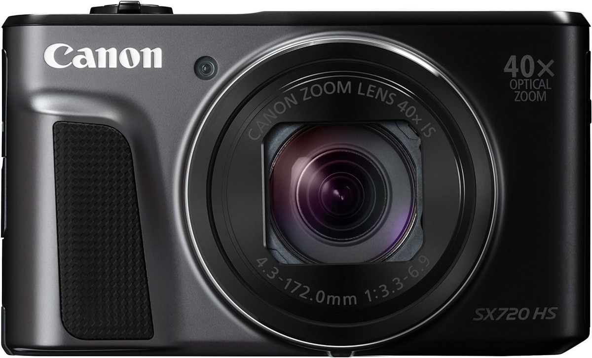 Canon PowerShot SX720 HS 20.3MP Compact Digital Camera - Black for