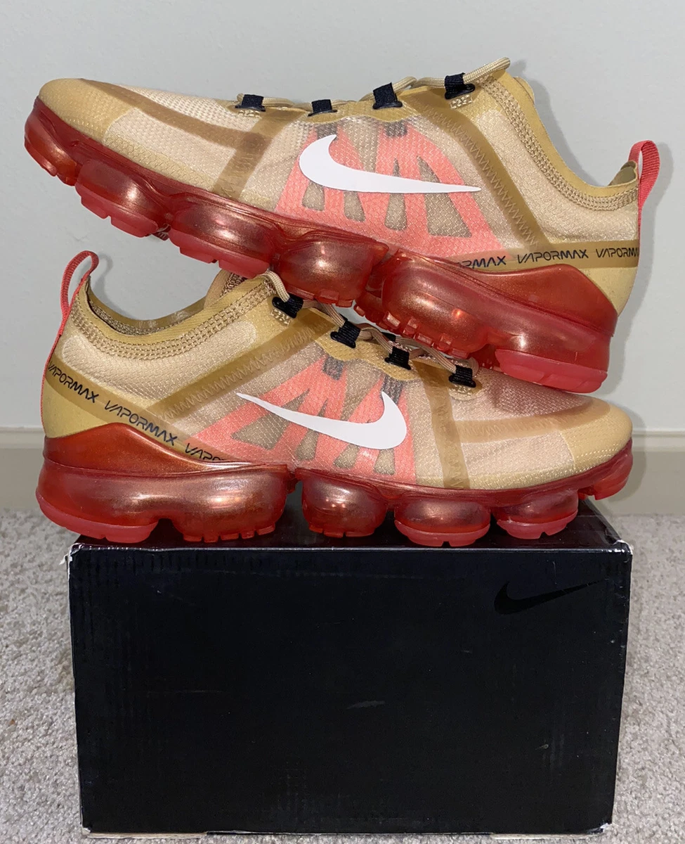 Air vapormax 2019 deals club gold ember glow