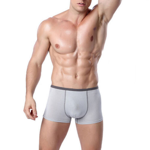 Intimo Da Uomo Boxer Da Ragazzo In Cotone Di Bambù Slip Sportivi ▼ - Zdjęcie 10 z 22