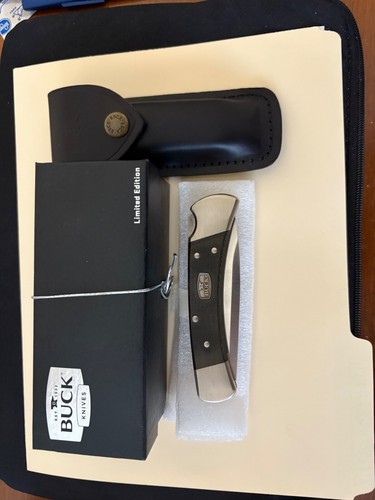 BUCK 110 Folding Hunter Limited Edition #172/500 SV30 Drop Point Nickel Silver