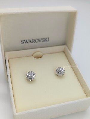 NEW 100% Authentic SWAROVSKI White Pave Sphere Dextera Stud