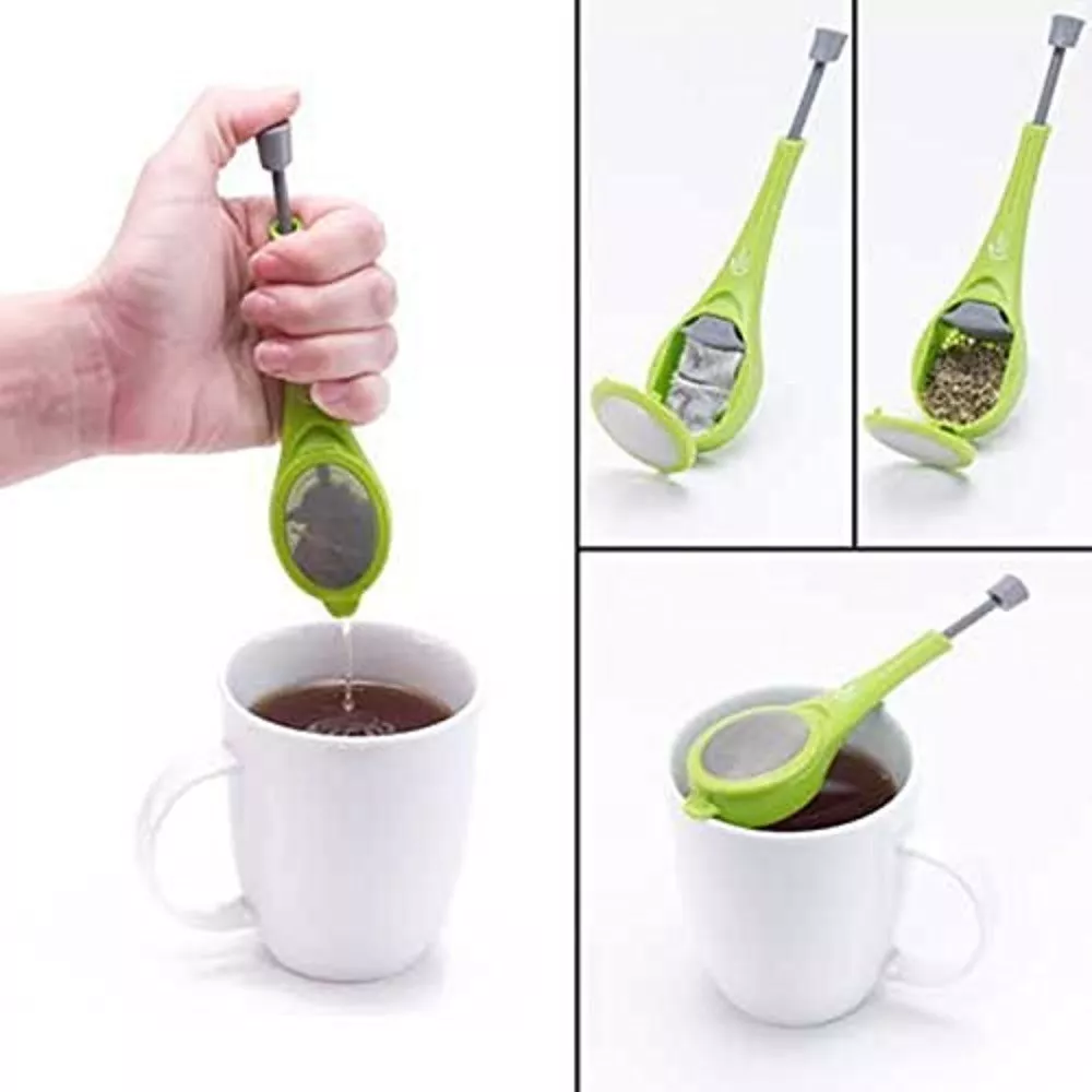 Silicone Tea Infuser Strainer Loose Tea Steeper and Herbal Spice Infuser  Tool