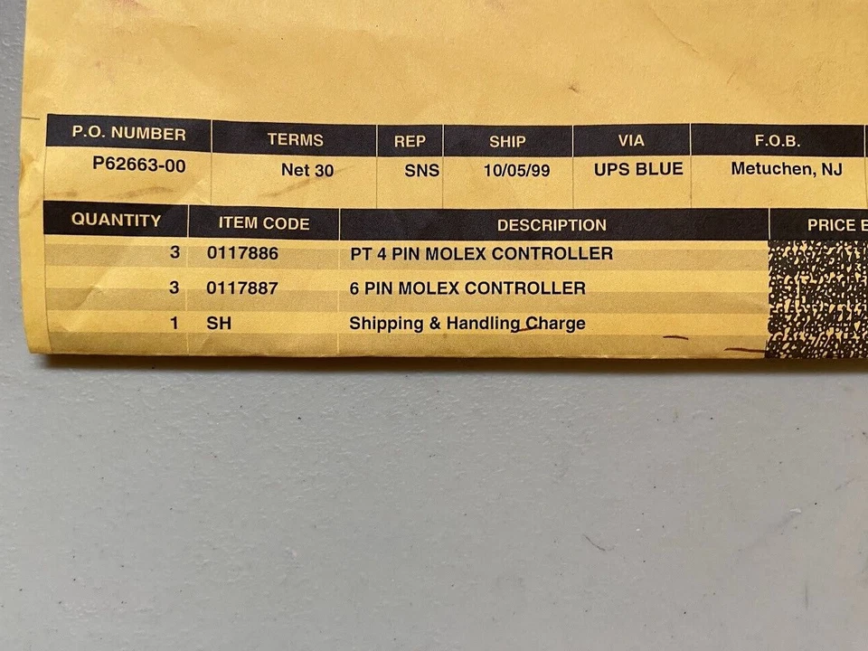 Lot  Molex Controllers (2) 4 Pin + (3) 6 Pin SECO 0117886 0117887 Wiring Harness - Image 2 of 2