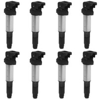 8 ZüNdspulen BMW Serie 5 E60 E61 E63 E64 E65 E66 E67 X5 E53 E70