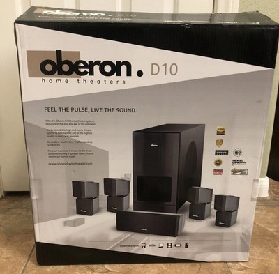 Oberon D10 Home Theater Speaker System New 