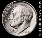 1955-D Roosevelt Dime — photo from another recent sale