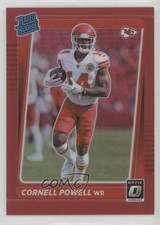 2021 Panini Donruss Optic Rated Rookie Red Prizm 44/99 Cornell Powell #240 0c3