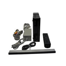 Nintendo Wii Black RVL-001 Video Game Console 8150