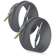 Nylon Braided 1/4 inch Audio Cable Combo