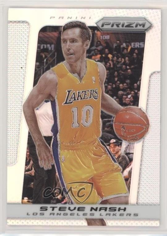 2013-14 Panini Prizm Silver Prizm Steve Nash #85 HOF 8d4