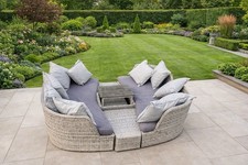 Maze Cotswold Rattan Garden Sofa Set | Premium Outdoor Lounge | £2100 RRP - Used