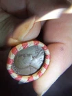 WHEAT PENNY ROLL WITH A KEY 1917-D WHEAT PENNY SHOWING