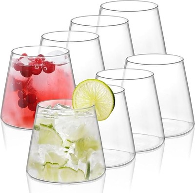 Cididu 8er Set Wasser Saft Gläser 13 Oz