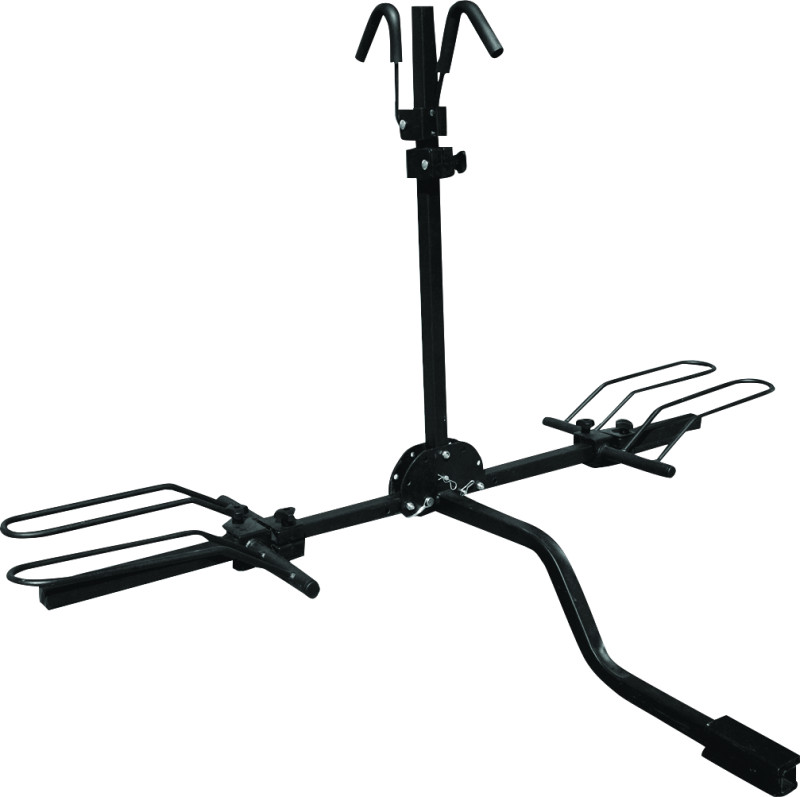 2-Bike Hitch Mount Bicycle Carrier 1.25" or 2" Hitch Receiver Standard tire Size