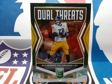 🏈2019 Panini Donruss Elite Dual Threats Green Alejandro Villanueva #DT-1