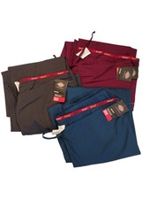 NWT 3 EDS Signature Dickies Unisex Spa Medical Scrubs Pants Large Drawstring