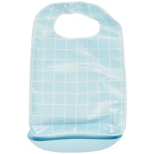 Elderly Adult Bibs Washable Food Catching for Male Senior Adults