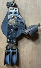 Harken Swivel Ratcheting single block 72 mm  with cam and doubLe block 35mm