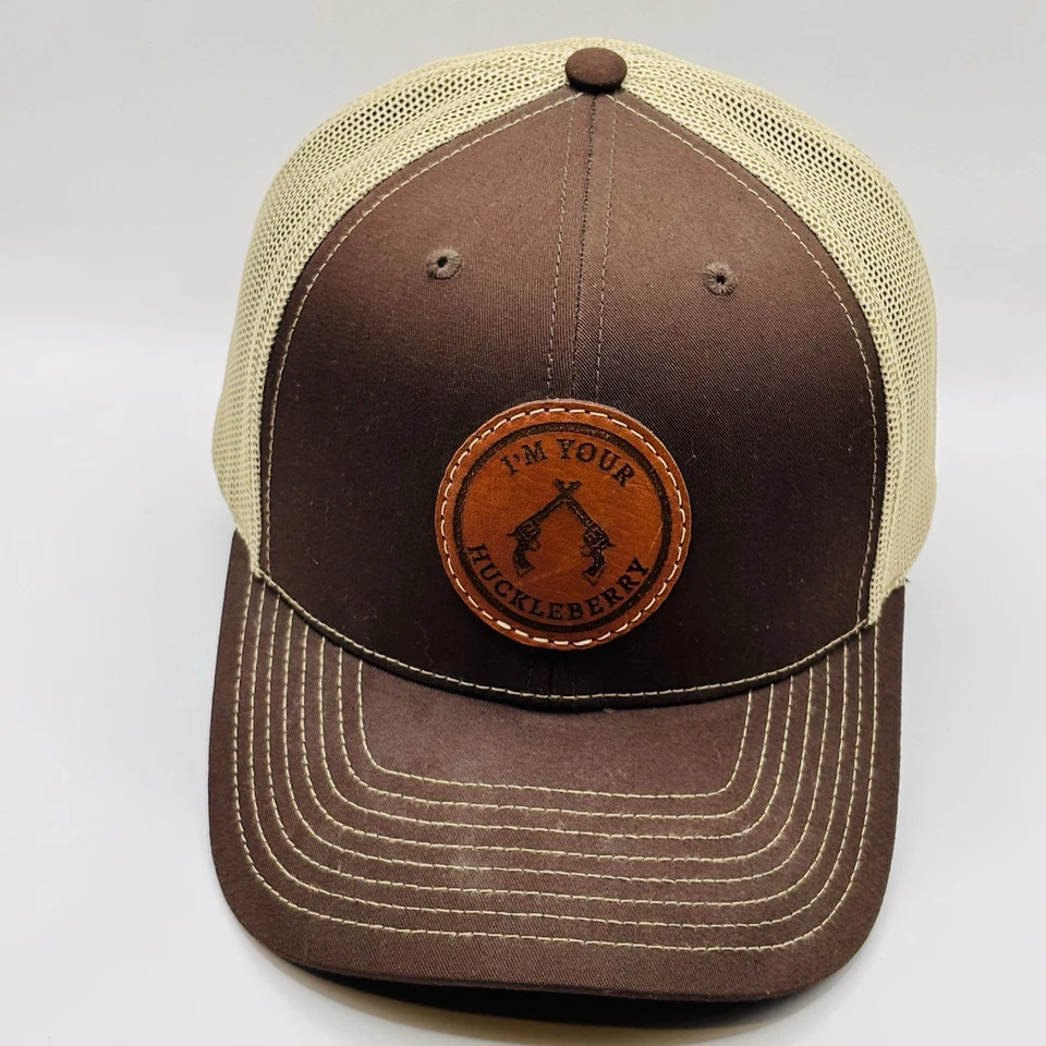 Шляпа Tombstone Doc Holliday I'm Your Huckleberry бейсболка револьвер роллер вестерн - Изображение 2 из 4