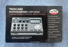 NEW Tascam DP-004 Digital Multi Track Recorder Limited Edition Black Chrome 