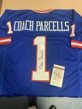 Coach Bill Parcells Signed New York Giants Autographed Jersey JSA COA