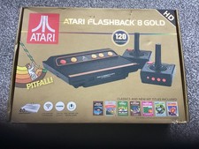 Atari Flashback 8 Gold console & Controllers New In Original Box 40th An