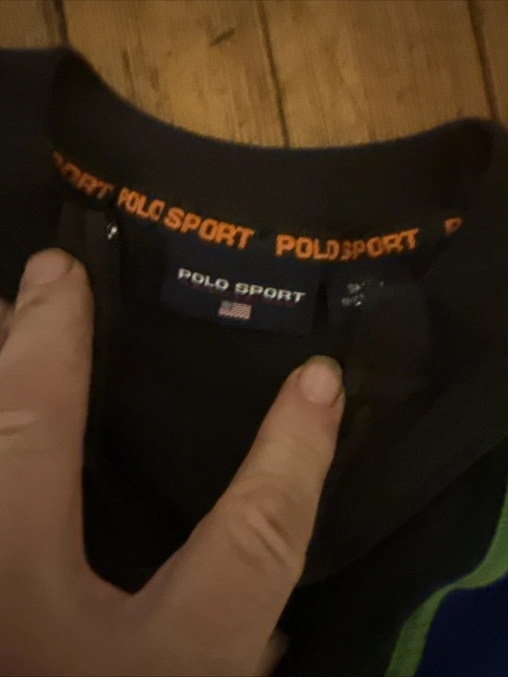 Polo Sport Ralph Lauren EE. UU. P Tech Alpine 1/4 Cremallera Polar Pullover Para Hombres Talla S Foto 4 de 4