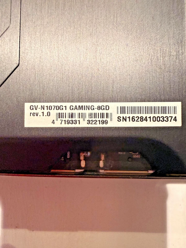 GIGABYTE NVIDIA GeForce GTX 1070 G1 Gaming 8GB GDDR5 Graphics Card... - Image 4 of 4