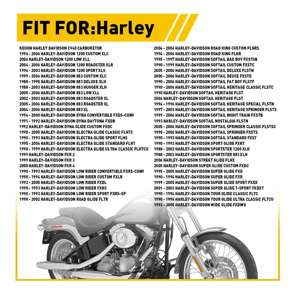 Ремонтный комплект карбюратора для Harley CV40 мм CV40 27421-99C 27490-041-5SET - Изображение 3 из 4