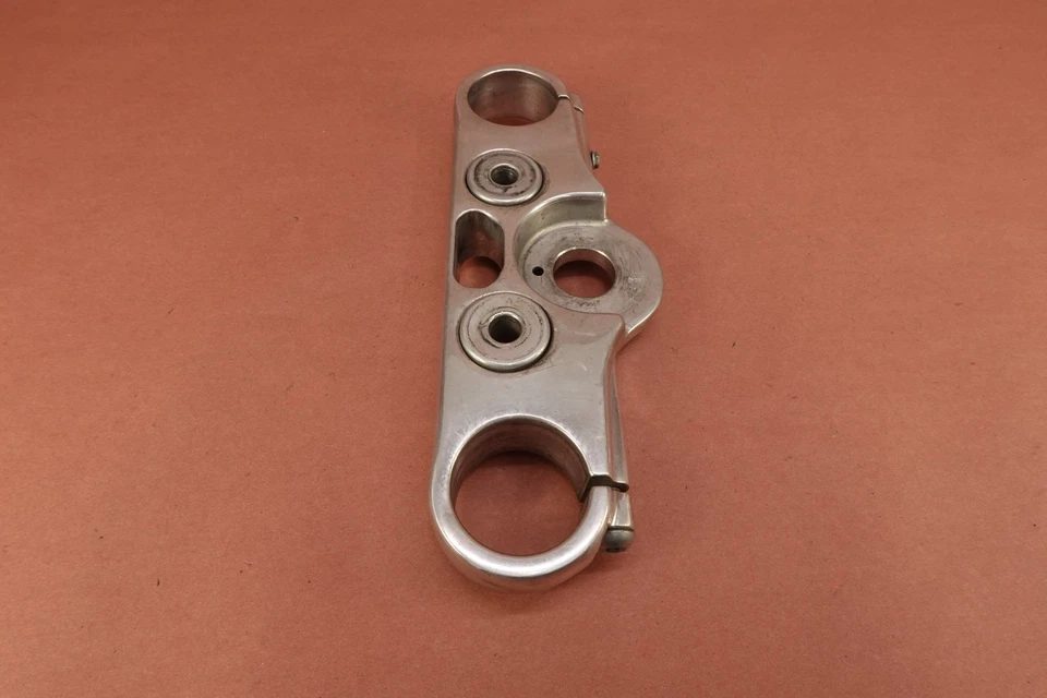 2000-2007 Harley Davidson Dyna Low Rider FXDL Upper Triple Tree Fork Clamp - Image 4 of 4