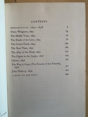 Complete Tales of Henry James 12 Volume Set Leon Edel Hardcover 1960s - Picture 10 of 18