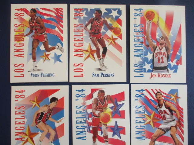 1992 Skybox Dream Team USA Los Angeles '84 - 7 Card Set | eBay