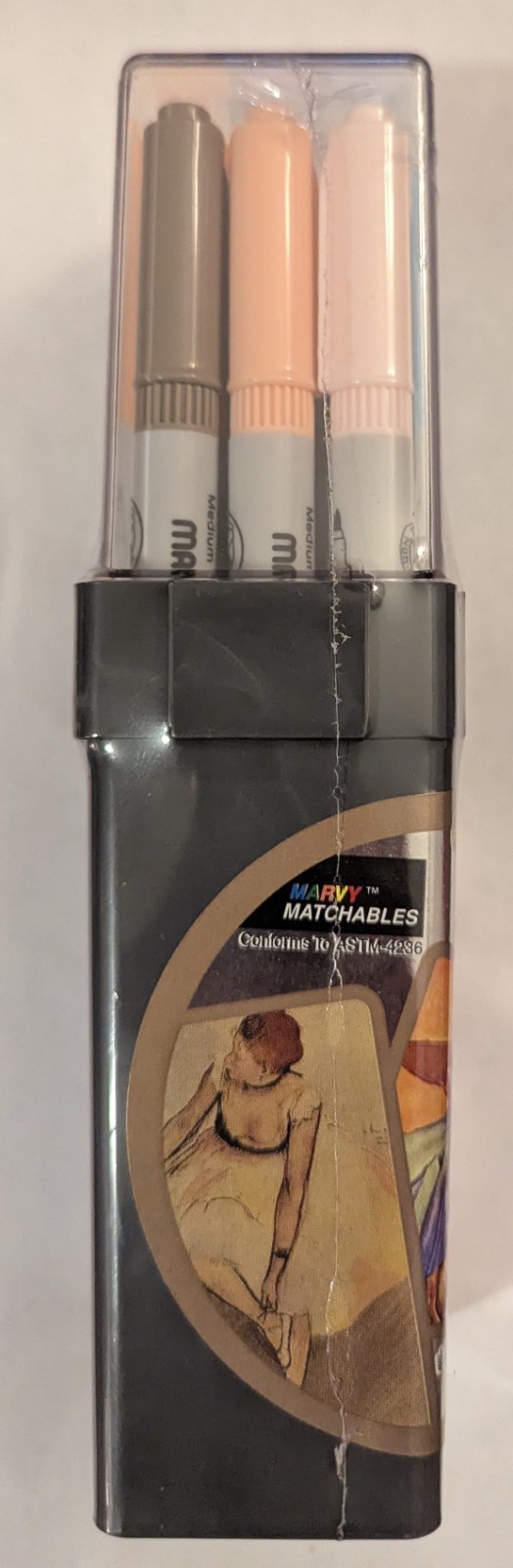 Uchida 1314-12G Artwin Double-Ended Bullet-Tip Markers, Colors 73-84, Set of 12