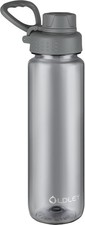 OLDLEY 1L/32oz Water Bottle BPA Free Tritan 1 Litre Clear Water Bottle with Scr