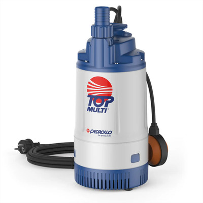 PEDROLLO SUBMERSIBLE PUMP TOP MULTI 2 0.75HP WITH CLEAR WATER FLOAT