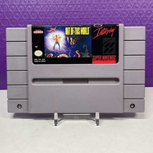 Out of This World SNES (Super Nintendo, 1992)
