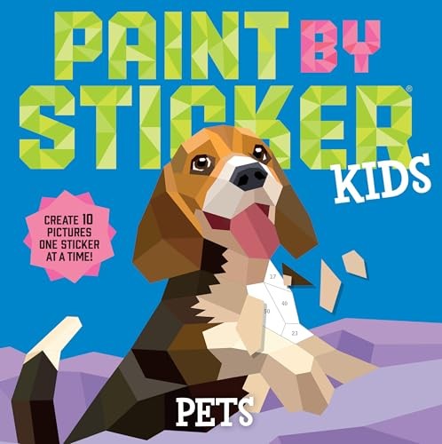 Paint by Sticker Kids: Pets: Create 10 Pictures by Workman Publishing PAPERBACK - Image 6
