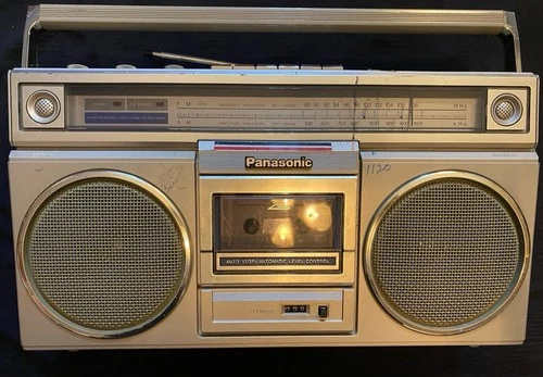 Vintage Panasonic Rx 5010 AM/FM Cassette Recorder Boombox *Tested* *Fast Ship*