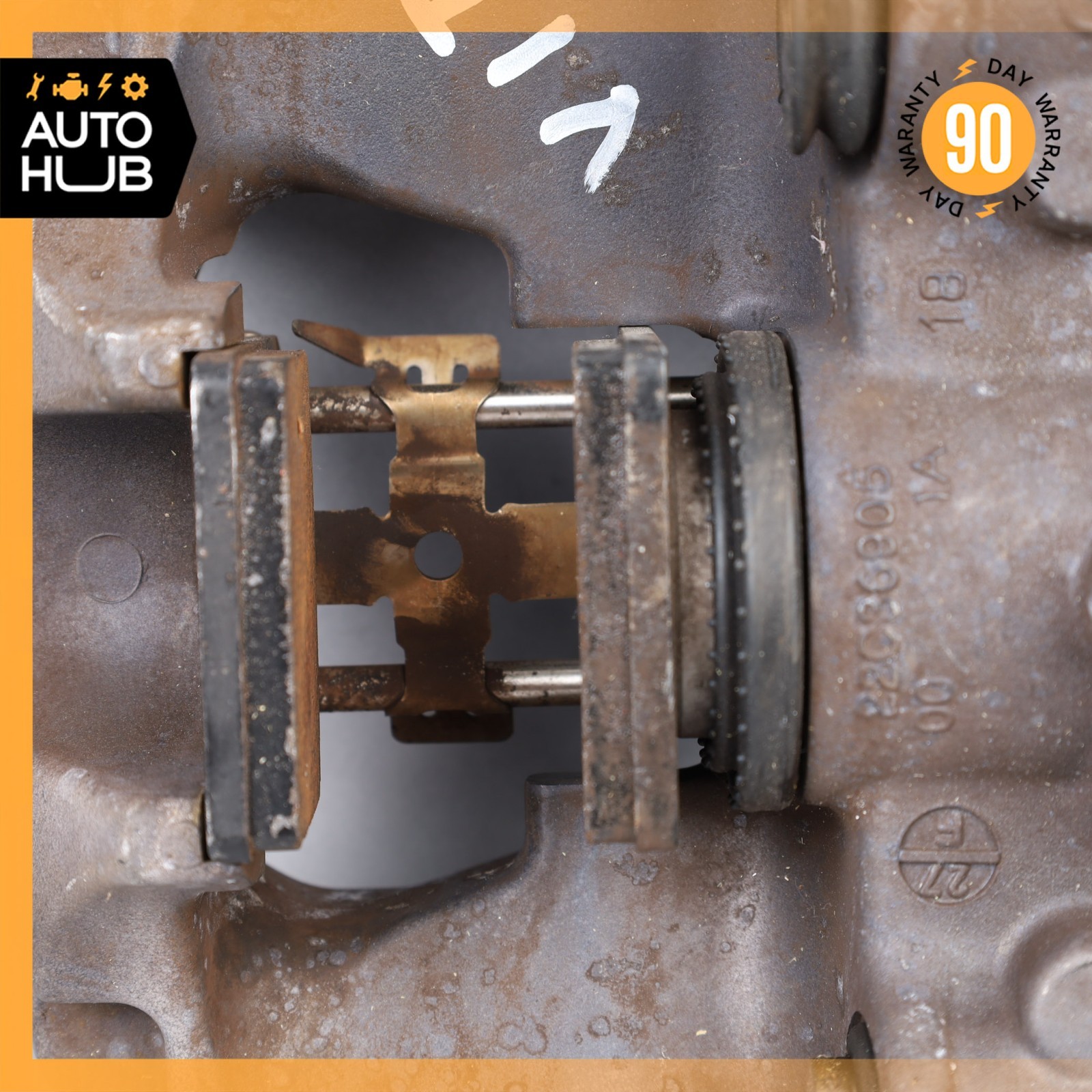 17-24 Aston Martin DB11 DBS Parking Brake Calipers Set HY532K328BA OEM