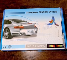 4 Parking Sensor Car Auto Backup Reverse Rear Radar Sound System Alert Alarm Kit