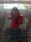 Vintage Tonka Toys Cast Metal Fire Hydrant 1950s Red Toy Accessory